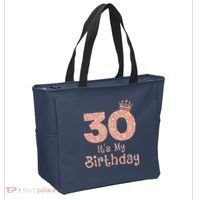 30 ItS My Birthday 30 Years Old Happy 30th Birthday Tote Bag thumb 2