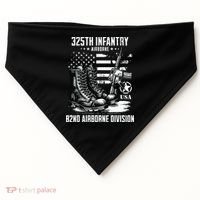 325th Infantry Regiment 82nd Airborne Division Veteran USA-Made Doggie Bandana thumb 0