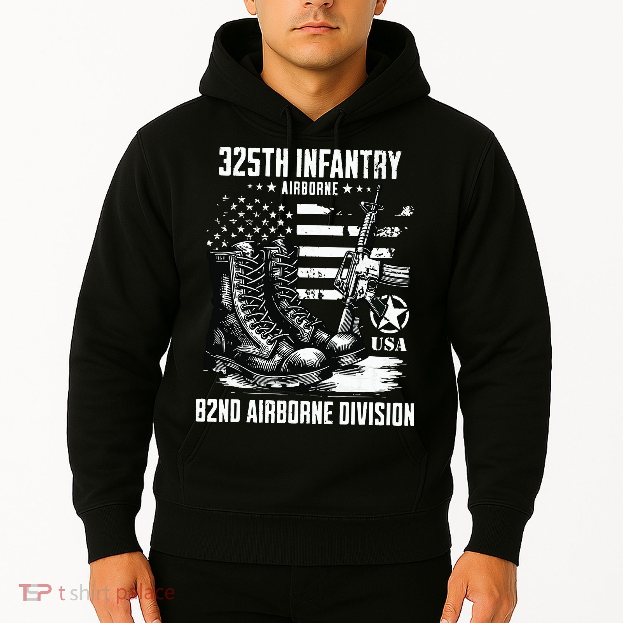 325th Infantry Regiment 82nd Airborne Division Veteran Hoodie