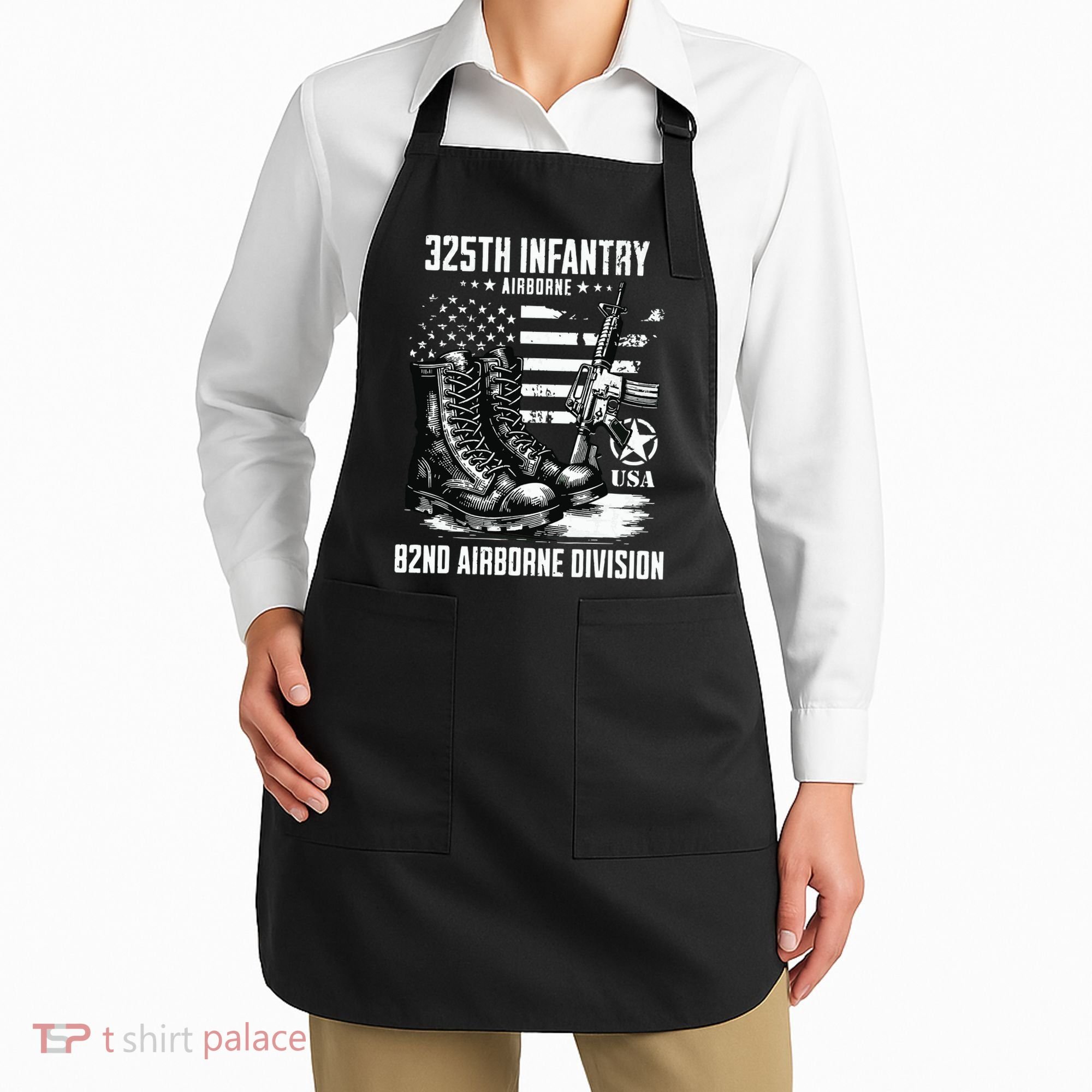 325th Infantry Regiment 82nd Airborne Division Veteran Apron