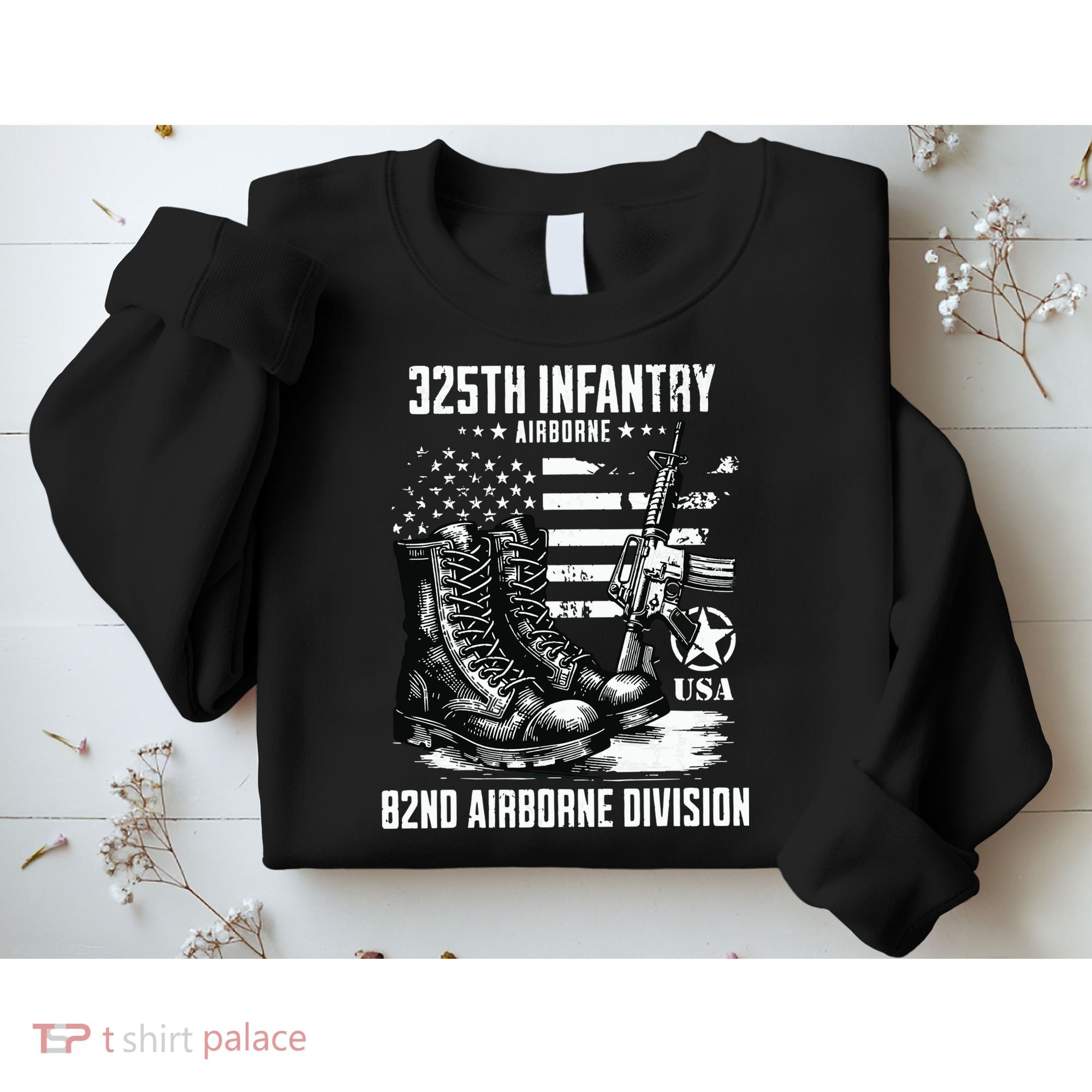 325th Infantry Regiment 82nd Airborne Division Veteran Sweatshirt