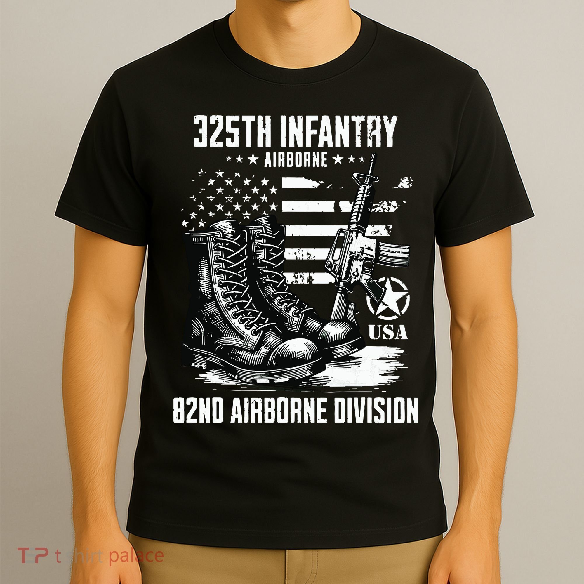 325th Infantry Regiment 82nd Airborne Division Veteran T-Shirt