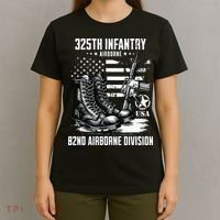 325th Infantry Regiment 82nd Airborne Division Veteran T-Shirt thumb 4