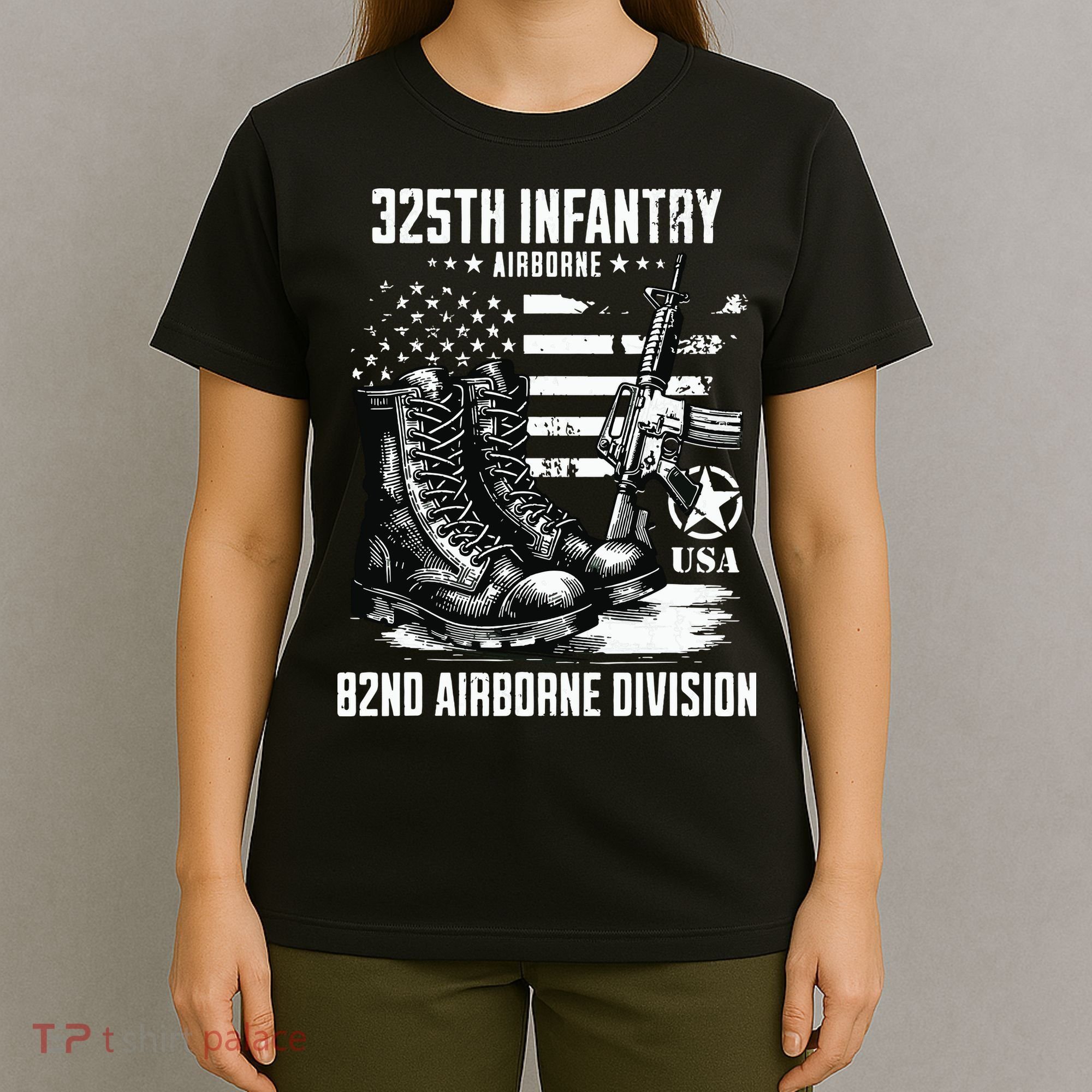325th Infantry Regiment 82nd Airborne Division Veteran T-Shirt