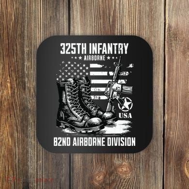 325th Infantry Regiment 82nd Airborne Division Veteran Coaster