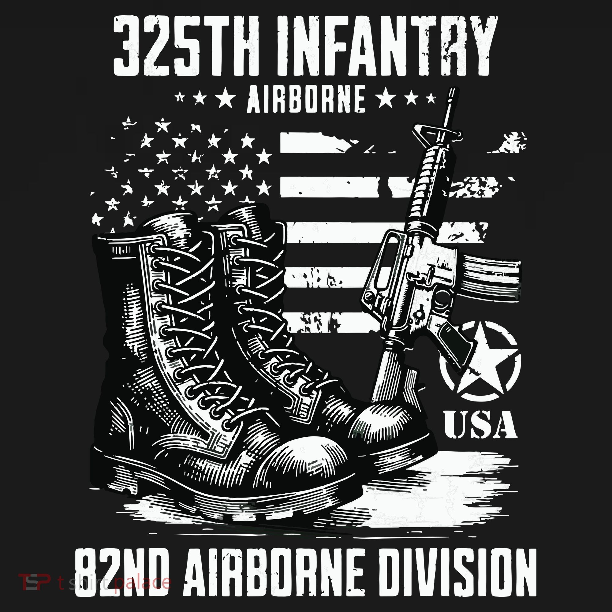 325th Infantry Regiment 82nd Airborne Division Veteran Women's Tank Top