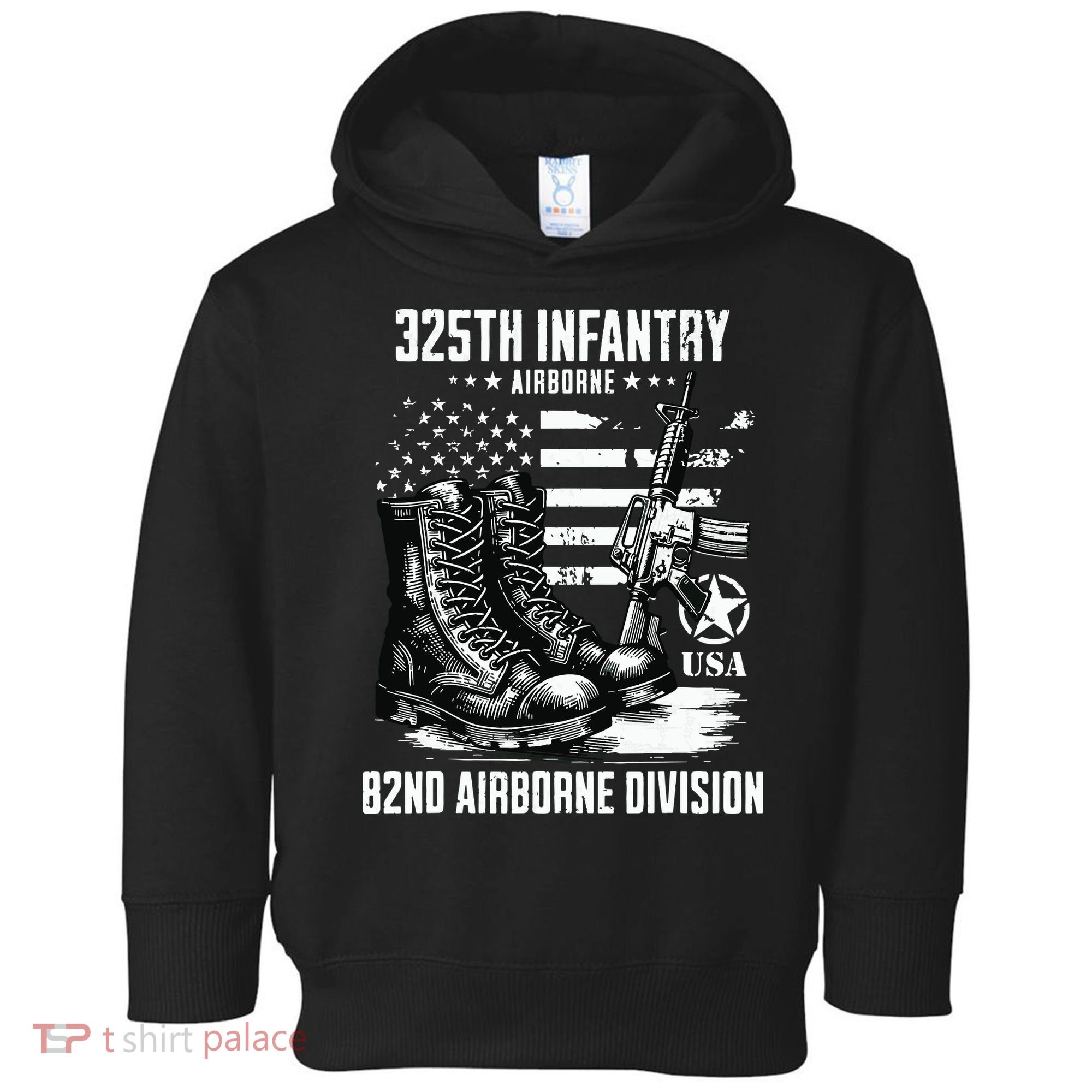 325th Infantry Regiment 82nd Airborne Division Veteran Toddler Hoodie