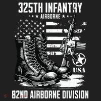 325th Infantry Regiment 82nd Airborne Division Veteran Golf Towel thumb 3