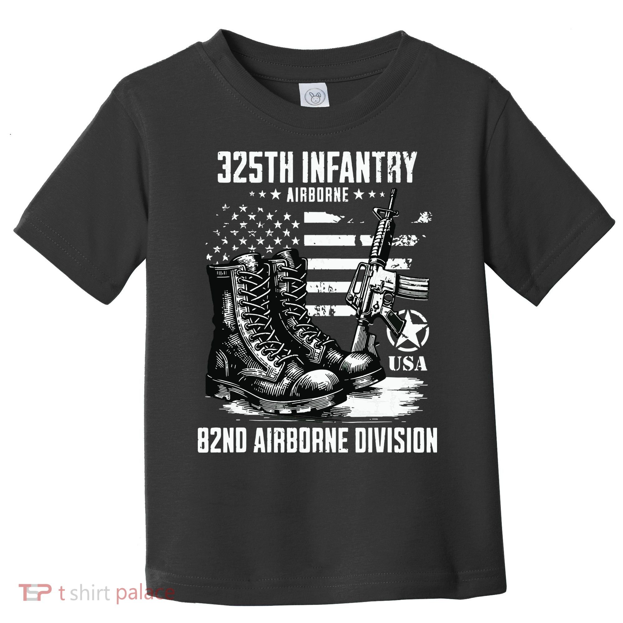 325th Infantry Regiment 82nd Airborne Division Veteran Toddler T-Shirt