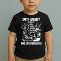 325th Infantry Regiment 82nd Airborne Division Veteran Toddler T-Shirt thumb 2