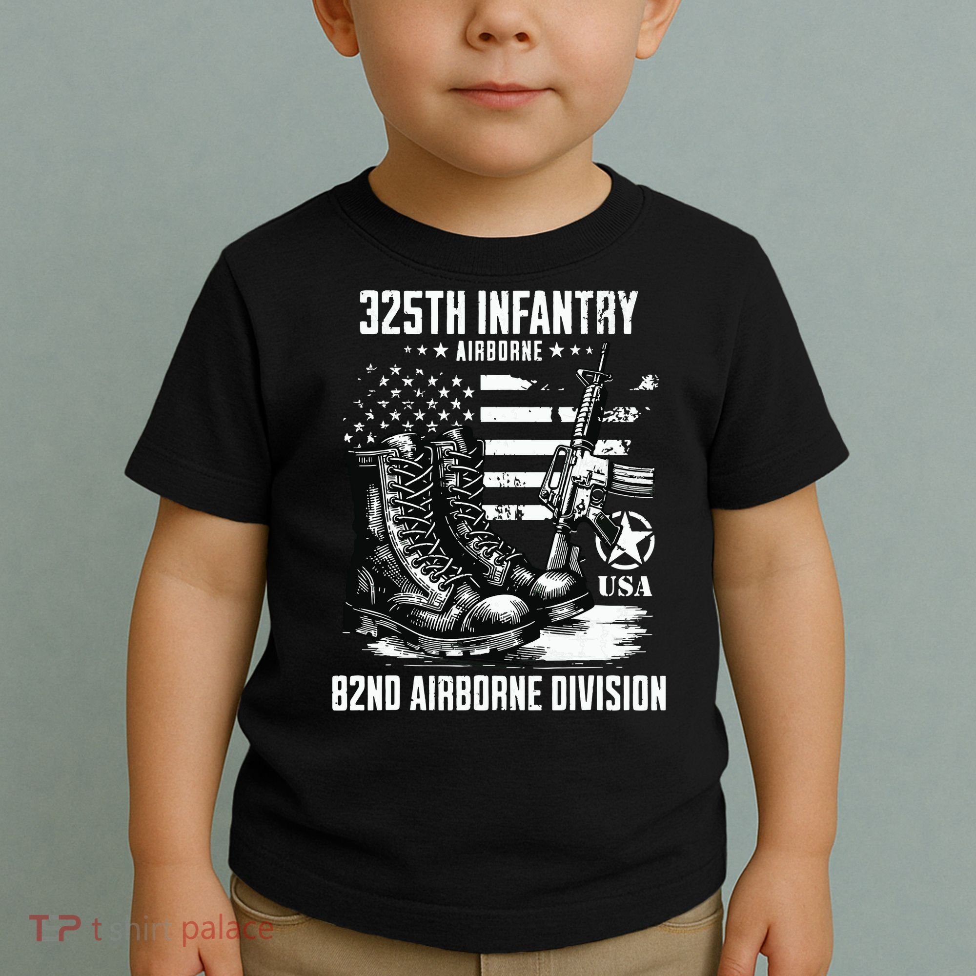 325th Infantry Regiment 82nd Airborne Division Veteran Toddler T-Shirt