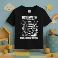 325th Infantry Regiment 82nd Airborne Division Veteran Toddler T-Shirt thumb 3