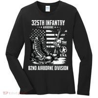 325th Infantry Regiment 82nd Airborne Division Veteran Women's Long Sleeve Shirt thumb 0