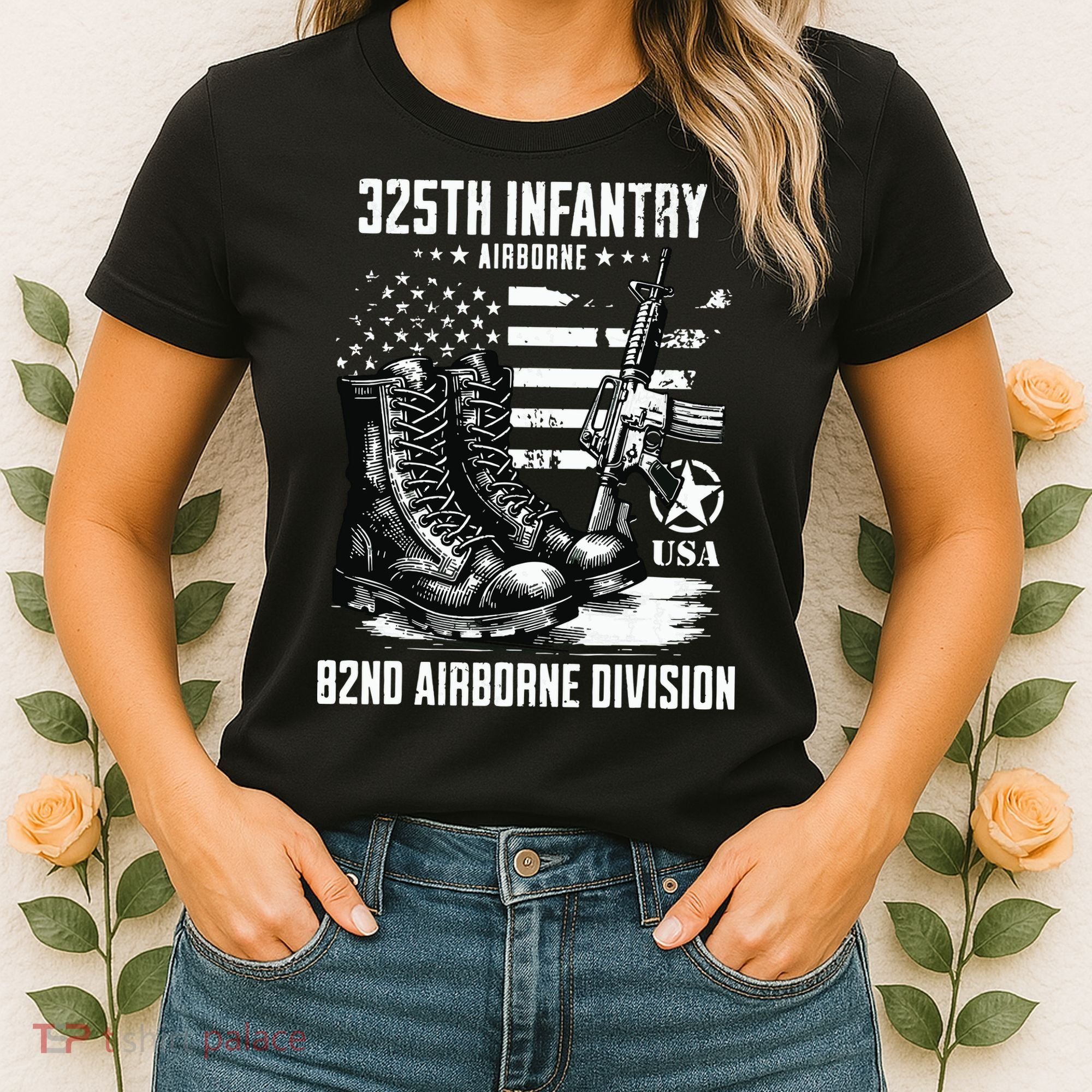 325th Infantry Regiment 82nd Airborne Division Veteran Women's T-Shirt