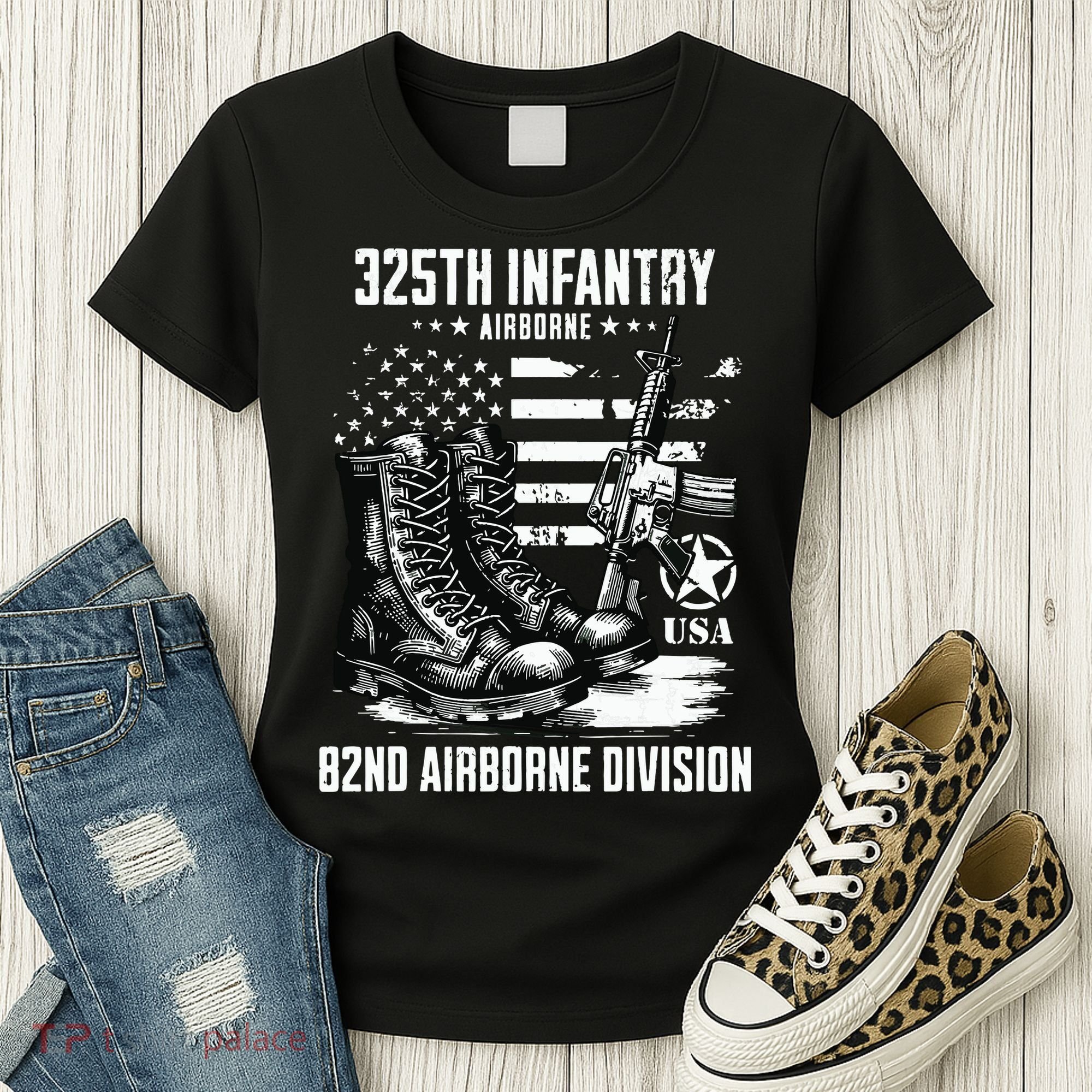 325th Infantry Regiment 82nd Airborne Division Veteran Women's T-Shirt