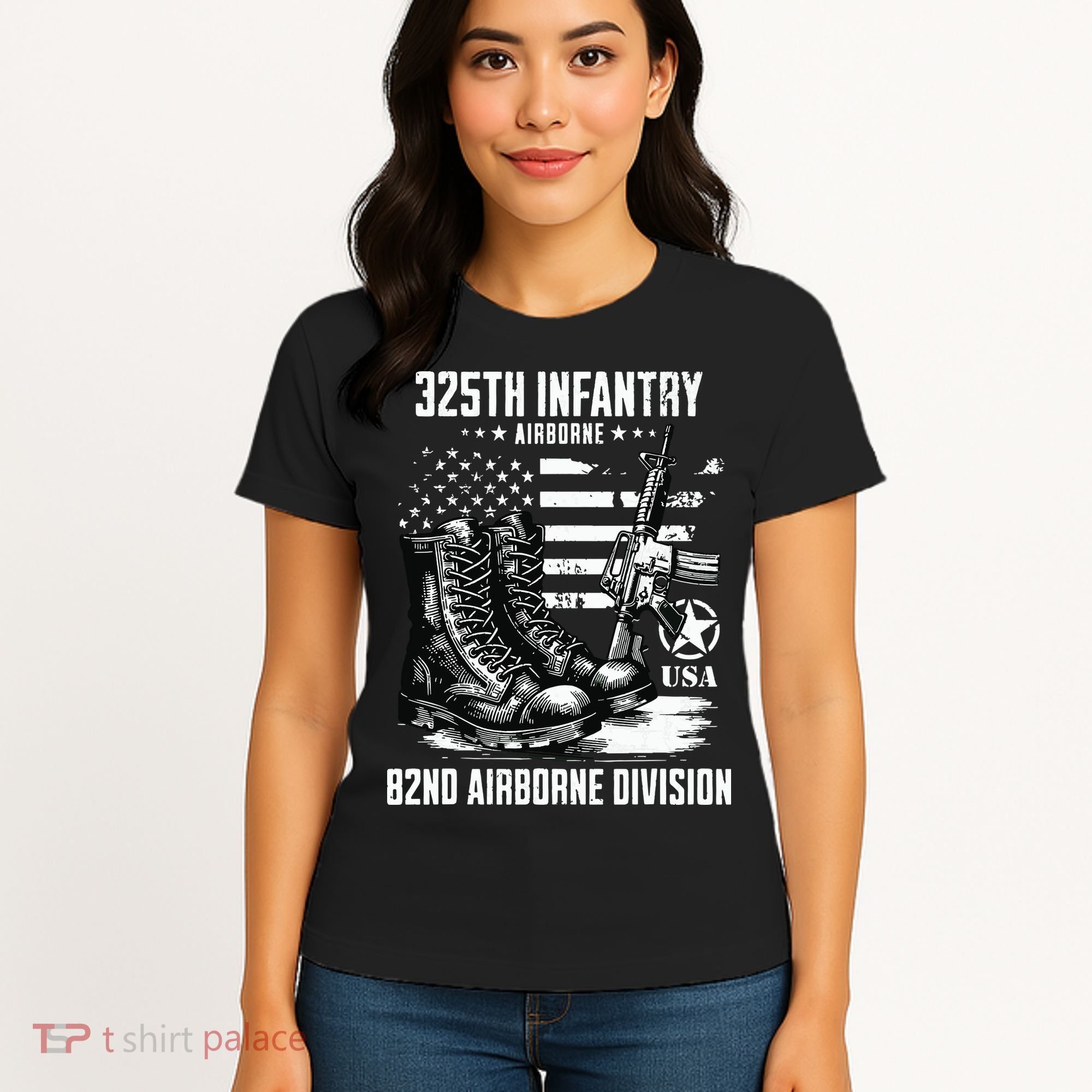 325th Infantry Regiment 82nd Airborne Division Veteran Women's T-Shirt