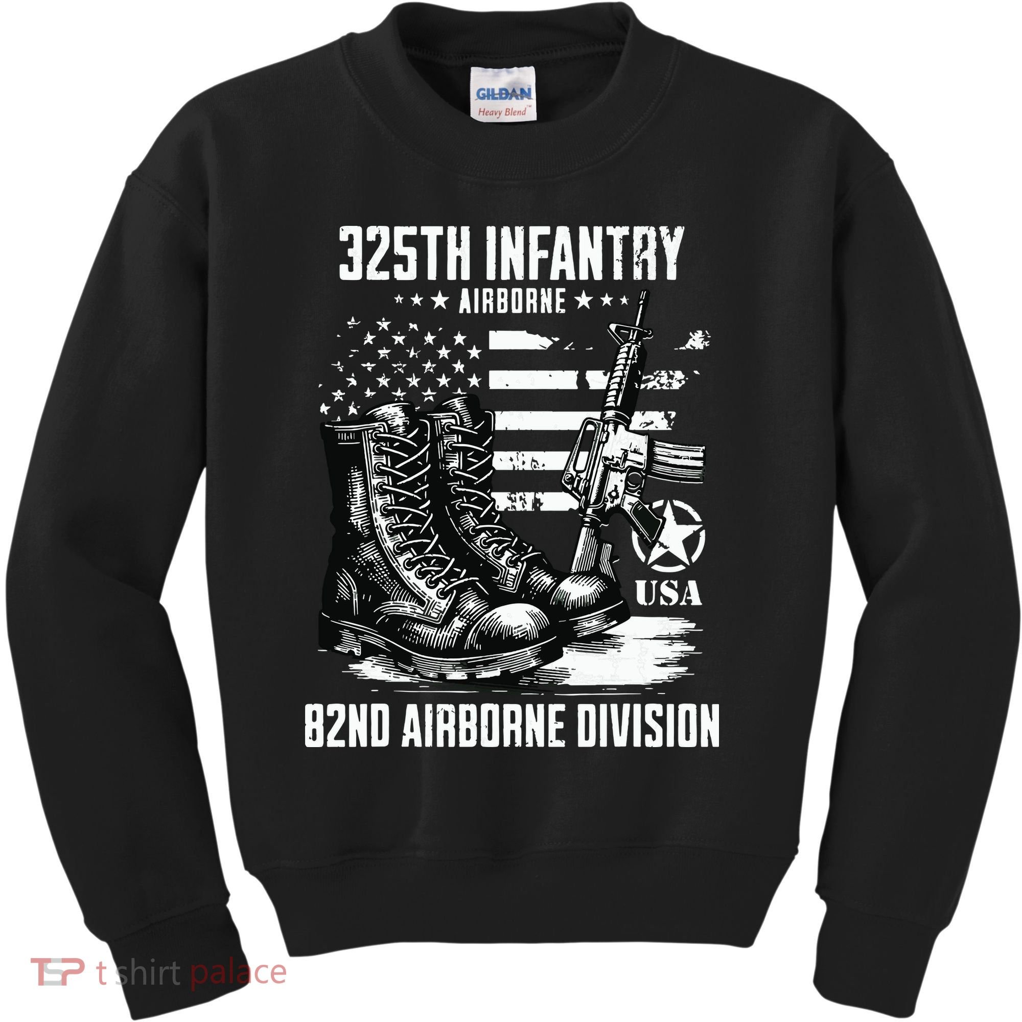325th Infantry Regiment 82nd Airborne Division Veteran Kids Sweatshirt