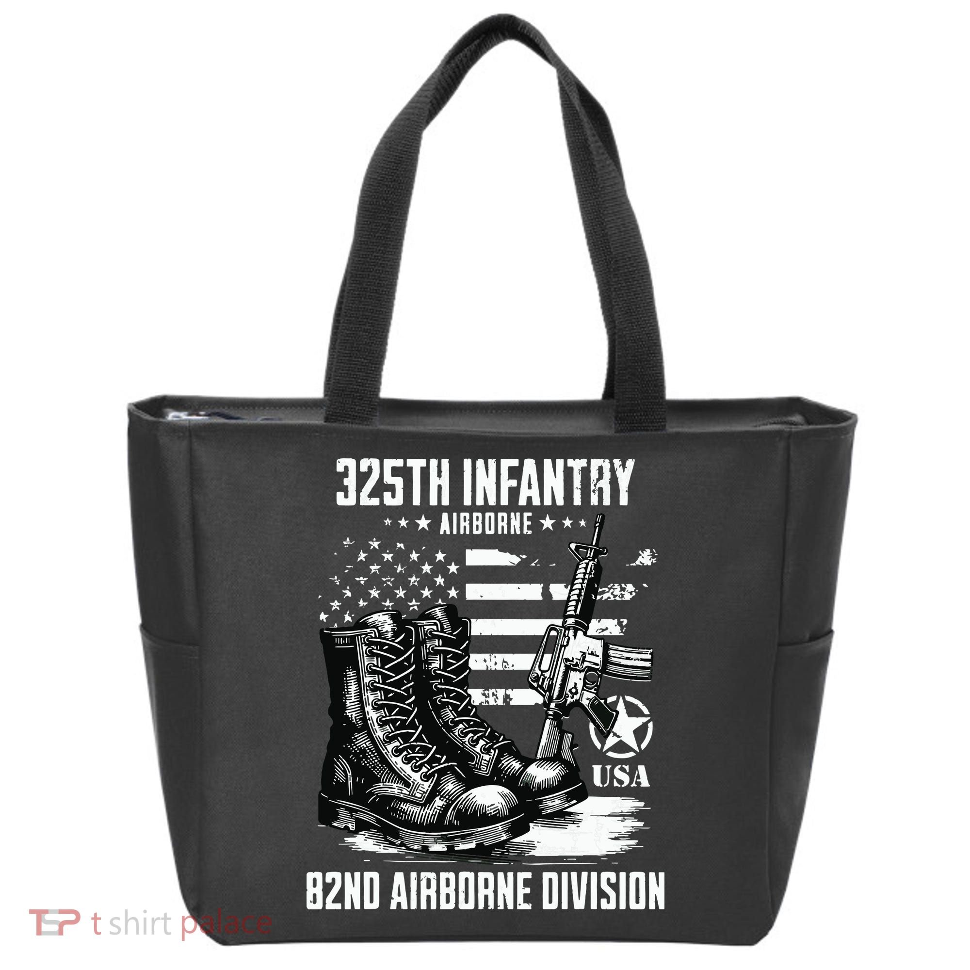 325th Infantry Regiment 82nd Airborne Division Veteran Tote Bag
