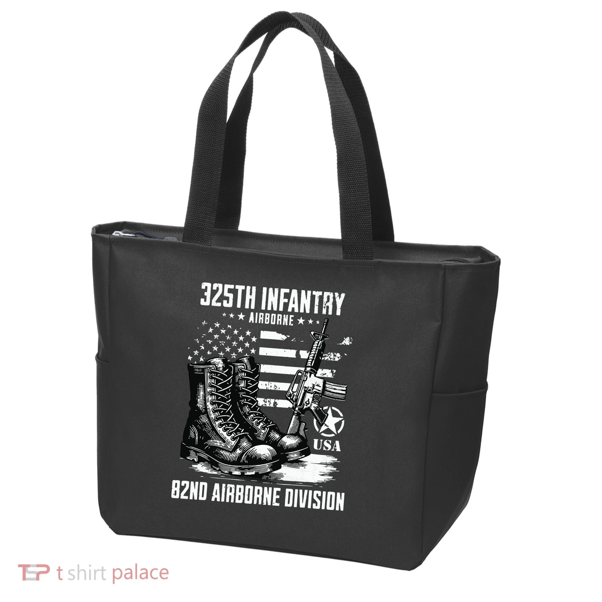 325th Infantry Regiment 82nd Airborne Division Veteran Tote Bag