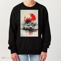 350 Jdm Race Car Scene Z33 Tuning Drift Import Women's Sweatshirt thumb 0
