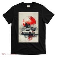 350 Jdm Race Car Scene Z33 Tuning Drift Import T-Shirt thumb 0