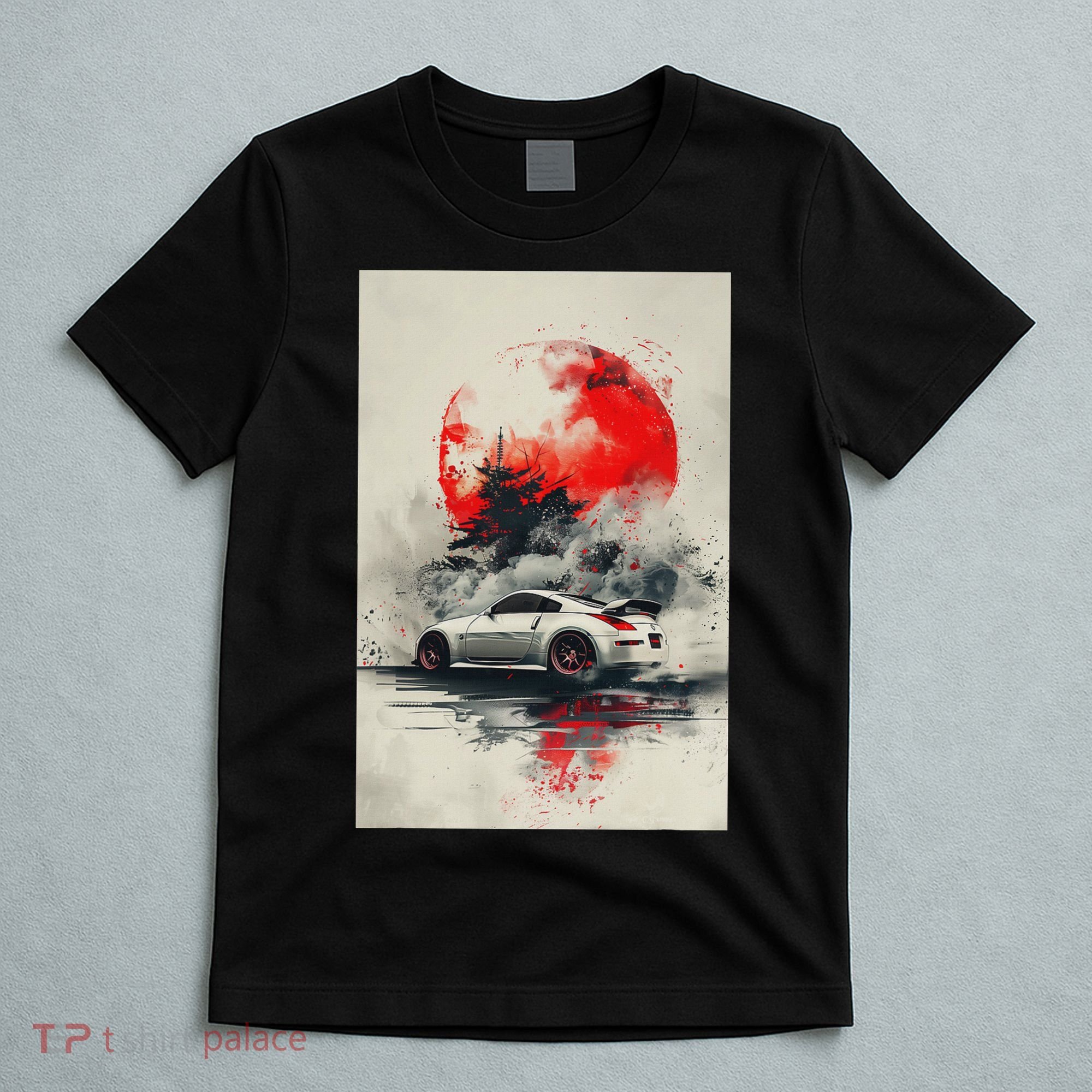 350 Jdm Race Car Scene Z33 Tuning Drift Import T-Shirt