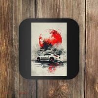 350 Jdm Race Car Scene Z33 Tuning Drift Import Coaster thumb 0