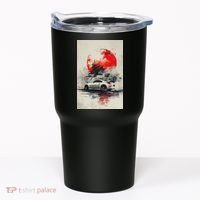 350 Jdm Race Car Scene Z33 Tuning Drift Import Tumbler thumb 0