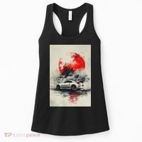 350 Jdm Race Car Scene Z33 Tuning Drift Import Women's Tank Top thumb 0