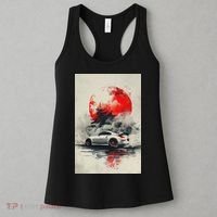 350 Jdm Race Car Scene Z33 Tuning Drift Import Women's Tank Top thumb 3