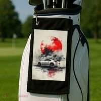 350 Jdm Race Car Scene Z33 Tuning Drift Import Golf Towel thumb 2