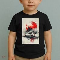 350 Jdm Race Car Scene Z33 Tuning Drift Import Toddler T-Shirt thumb 2