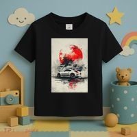 350 Jdm Race Car Scene Z33 Tuning Drift Import Toddler T-Shirt thumb 3