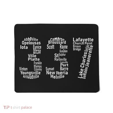 337 Lafayette Lake Charles Louisiana Acadiana Area Code Mousepad