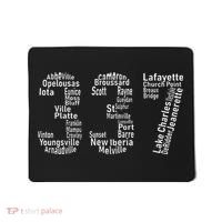 337 Lafayette Lake Charles Louisiana Acadiana Area Code Mousepad thumb 0