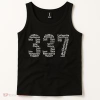337 Lafayette Lake Charles Louisiana Acadiana Area Code Tank Top thumb 2
