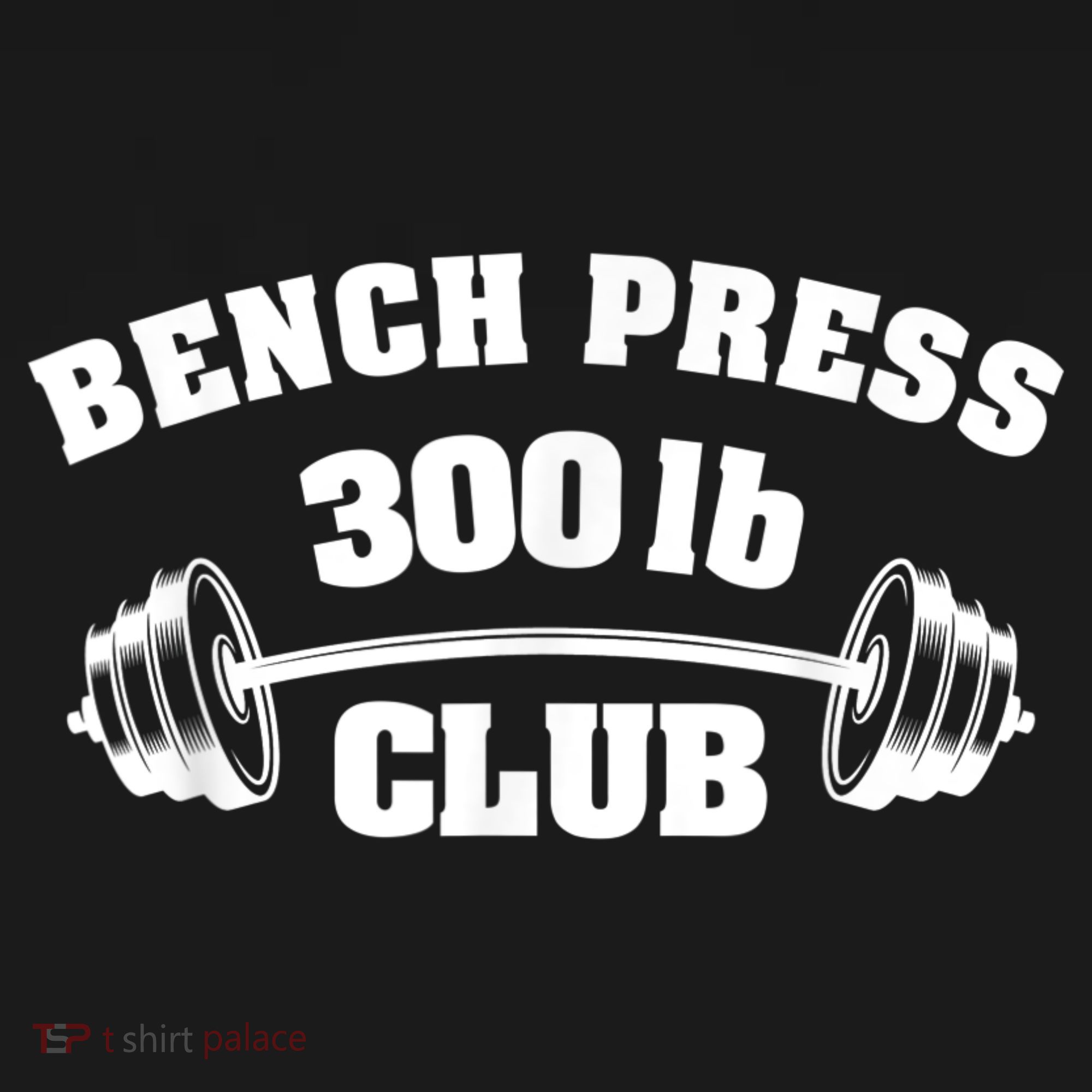300 Lbs Pound Bench Press Club Gym Weightlifting Powerlift Apron