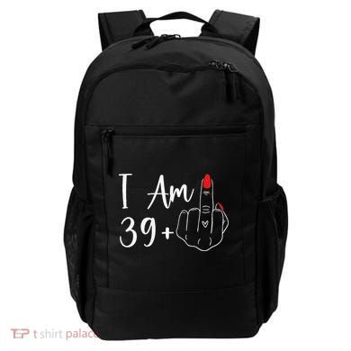 39+1 Middle Finger The Ultimate 40th Birthday Gift Backpack