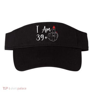 39+1 Middle Finger The Ultimate 40th Birthday Gift Visor
