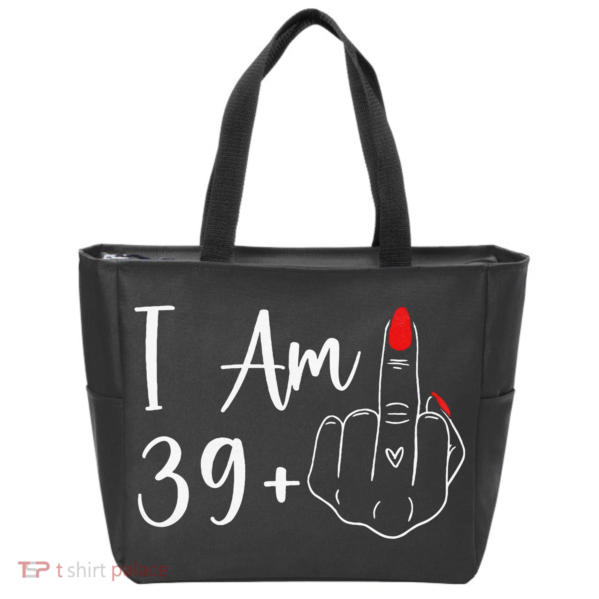 39+1 Middle Finger The Ultimate 40th Birthday Gift Tote Bag