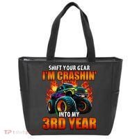3rd Monster Truck Birthday Party Birthday Tote Bag thumb 0