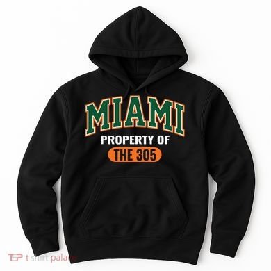 305 Miami Vibes Urban Style Miami Beach Hoodie