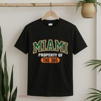 305 Miami Vibes Urban Style Miami Beach T-Shirt thumb 2