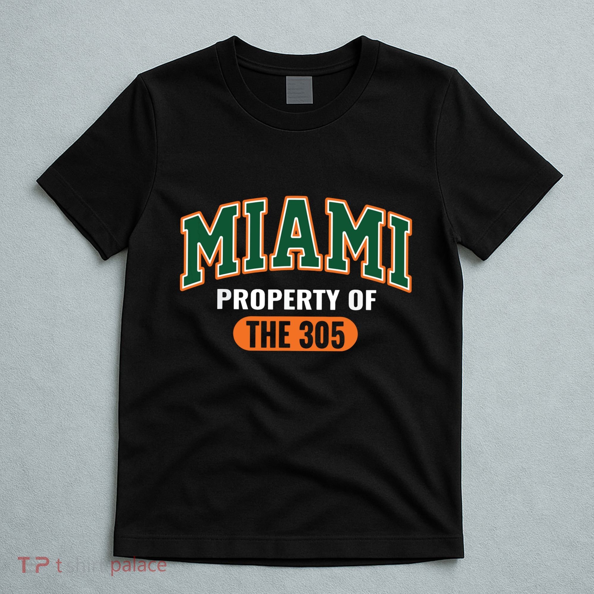 305 Miami Vibes Urban Style Miami Beach T-Shirt