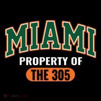 305 Miami Vibes Urban Style Miami Beach T-Shirt thumb 7