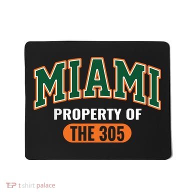 305 Miami Vibes Urban Style Miami Beach Mousepad