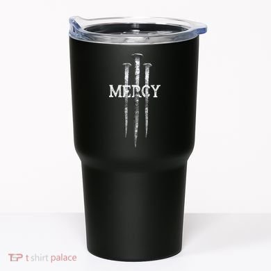 3 Nails Mercy Jesus S Christian Tumbler