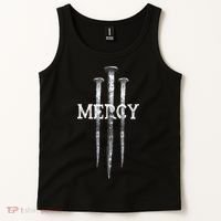 3 Nails Mercy Jesus S Christian Tank Top thumb 2