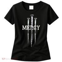 3 Nails Mercy Jesus S Christian Women's T-Shirt thumb 0