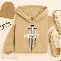 3 Nails Mercy Jesus S Christian Hoodie thumb 4